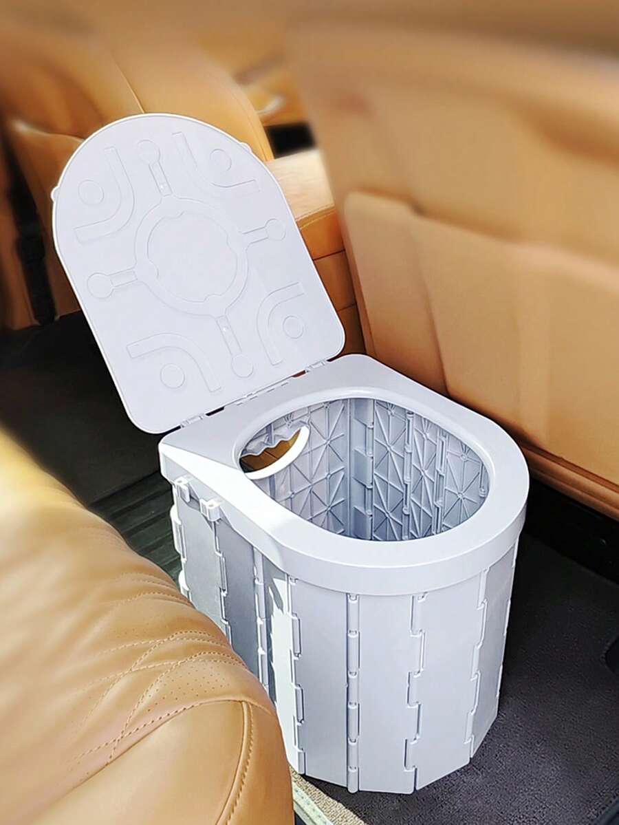 Portable Camp Toilet - ポータブルキャンプトイレ、大人用ポータブルトイレ、大人用ポータブルセラミック、折りたたみ式防水ポータブルセラミック、キャンプ、電車、バケツ、旅行用