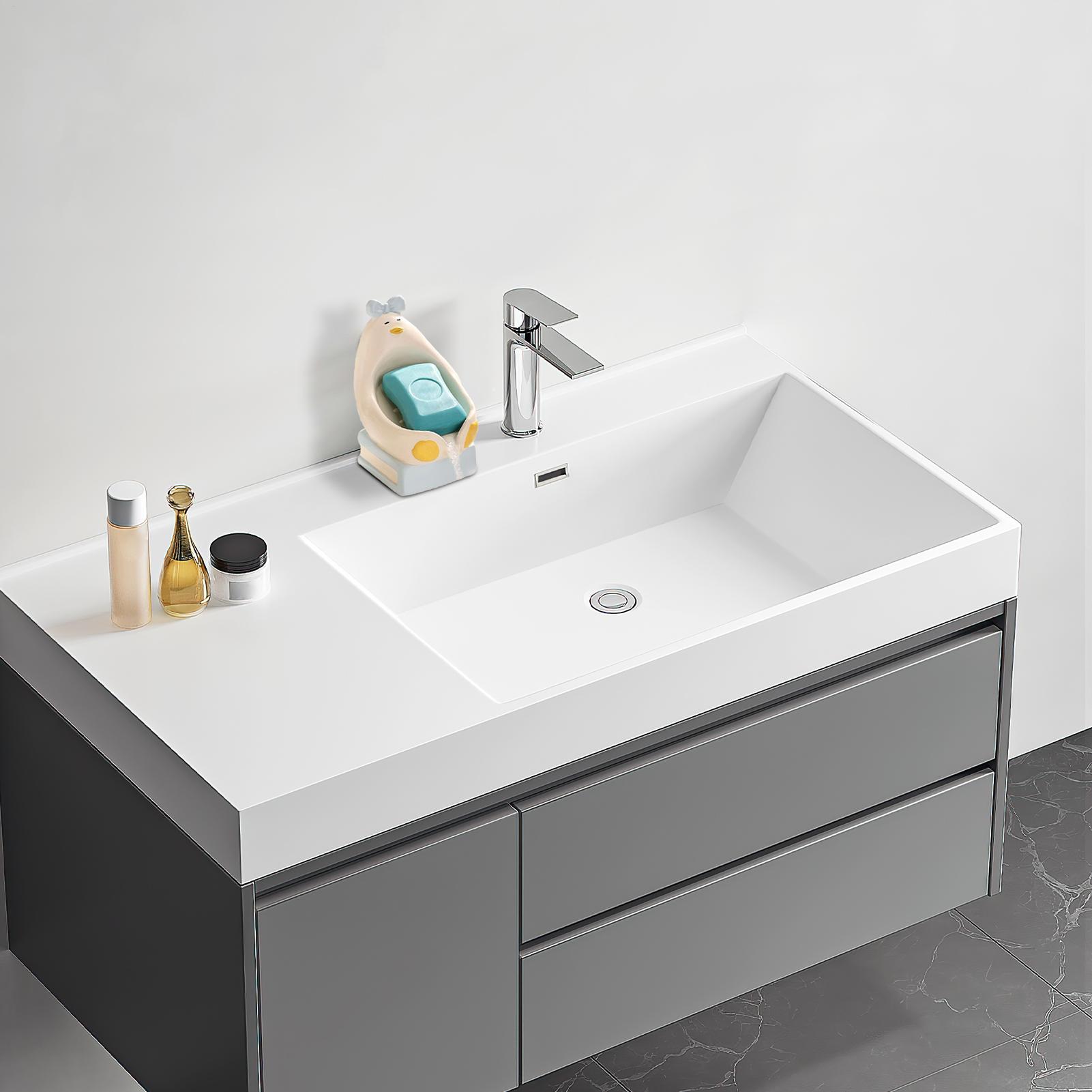 Outdoor Camping Kitchen With Sink - ソープディッシュ セラミック製 座っているアヒル型 バーホルダー付き ソープディッシュ 水切り付き