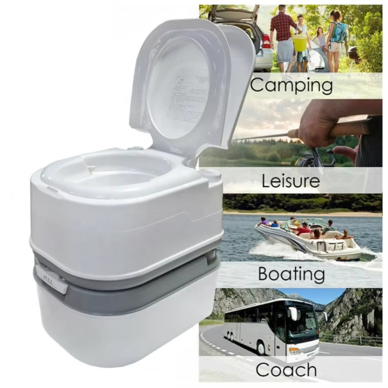 Portable Camp Toilet - ポータブルキャンプ旅行RVトイレ屋外キャンピングカー携帯トイレ