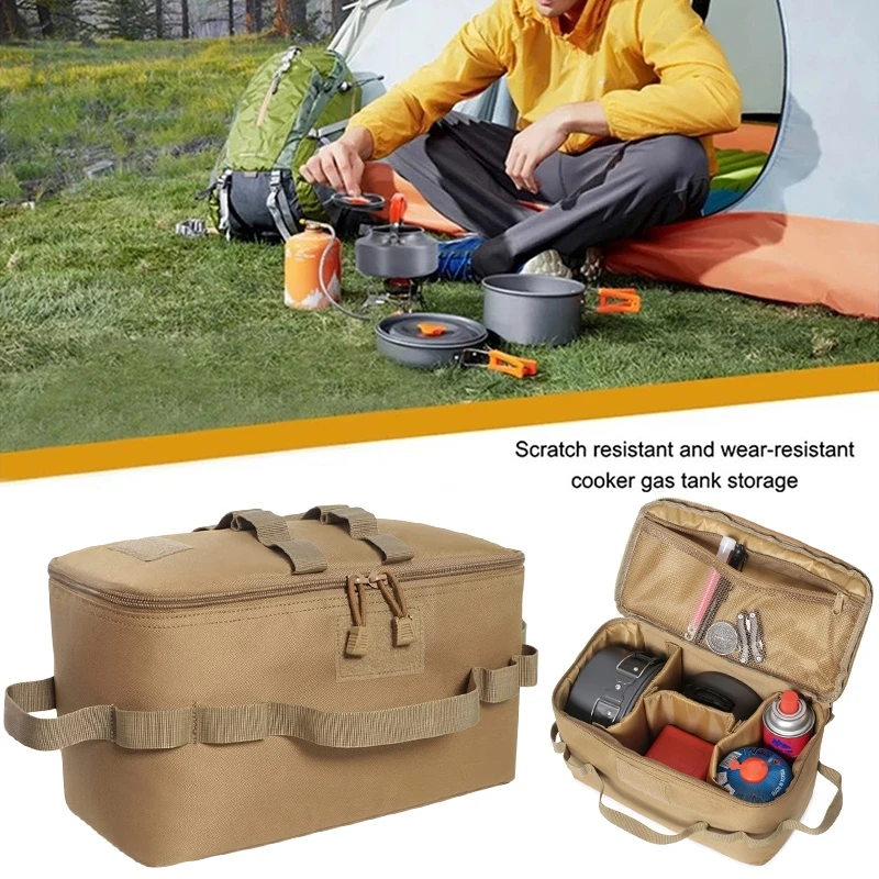 キャンプガスタンク収納袋屋外大容量グランドネイルツールバッグ - Outdoor Camping Cooking Equipment のレビューと価格