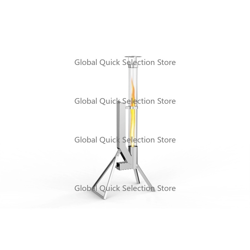 屋外キャンプ用ペレットストーブ、ステンレス製ペレットストーブ - Outdoor Camping Stove のレビューと価格