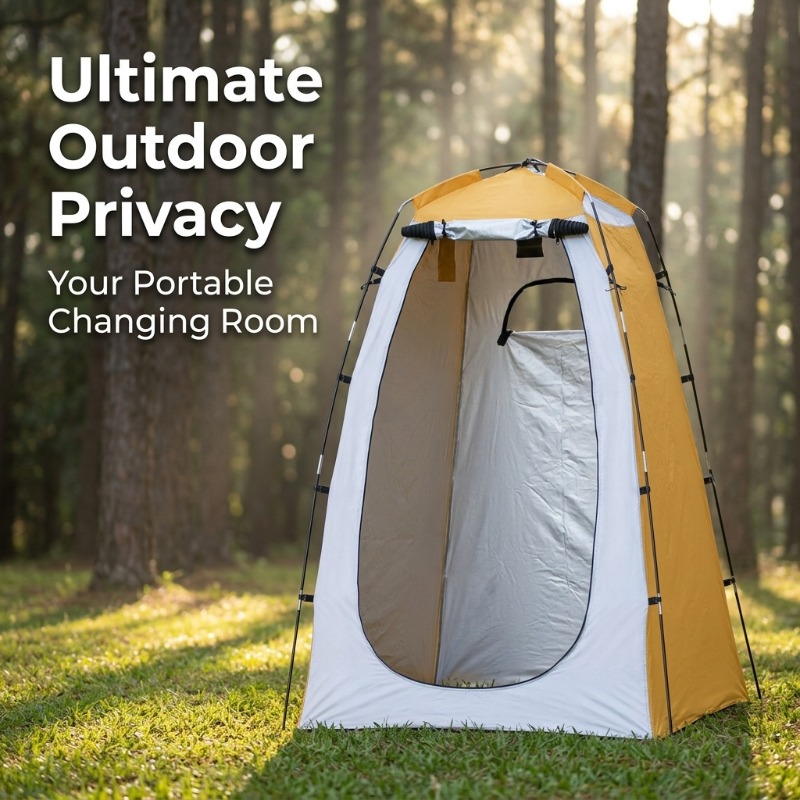 持ち運び可能なプライバシー保護シャワーテント。屋外での使用に - Outdoor Camping Dome のレビューと価格