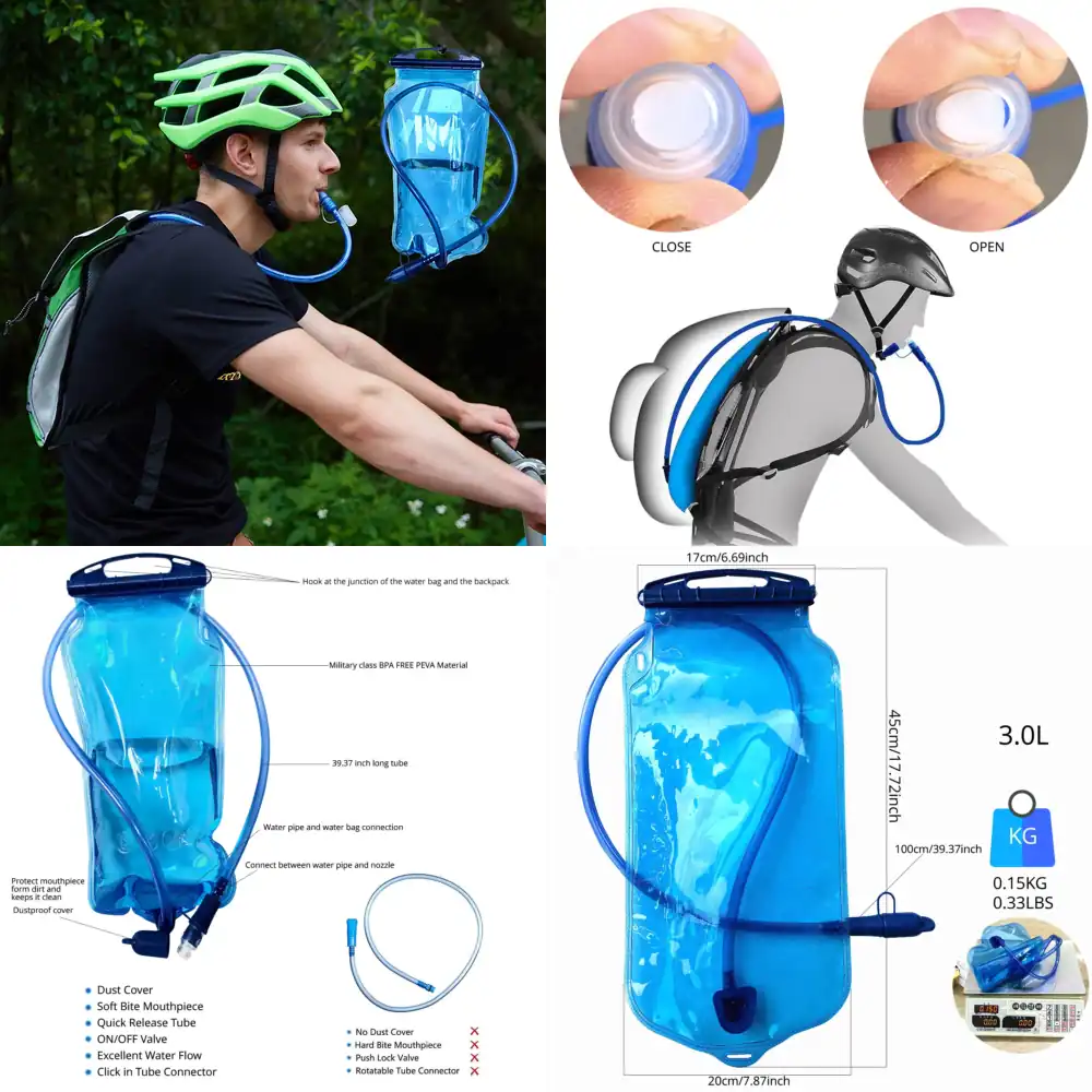 WAP01 人気商品 1個入り スポーツウォーターブラダー  - Outdoor Camping Food のレビューと価格