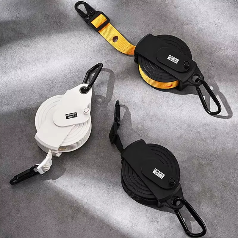 屋外旅行用物干し竿 3.6m ポータブル格納式乾燥ラック 3 - Camping Outdoor Clothing のレビューと価格