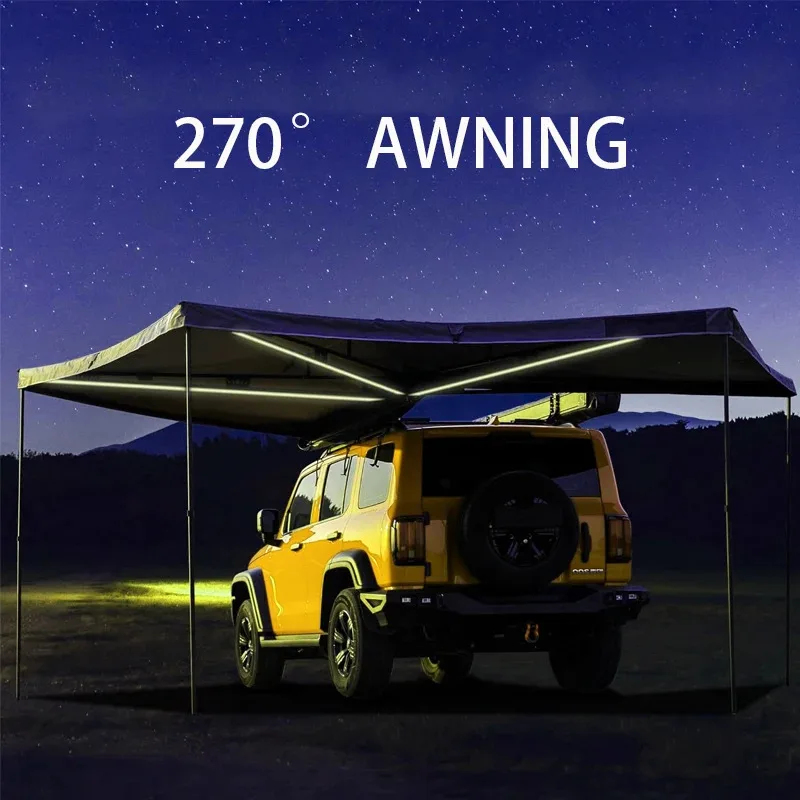 バットウィング180 °   270 °   360 °   - Outdoor Camping Awning のレビューと価格