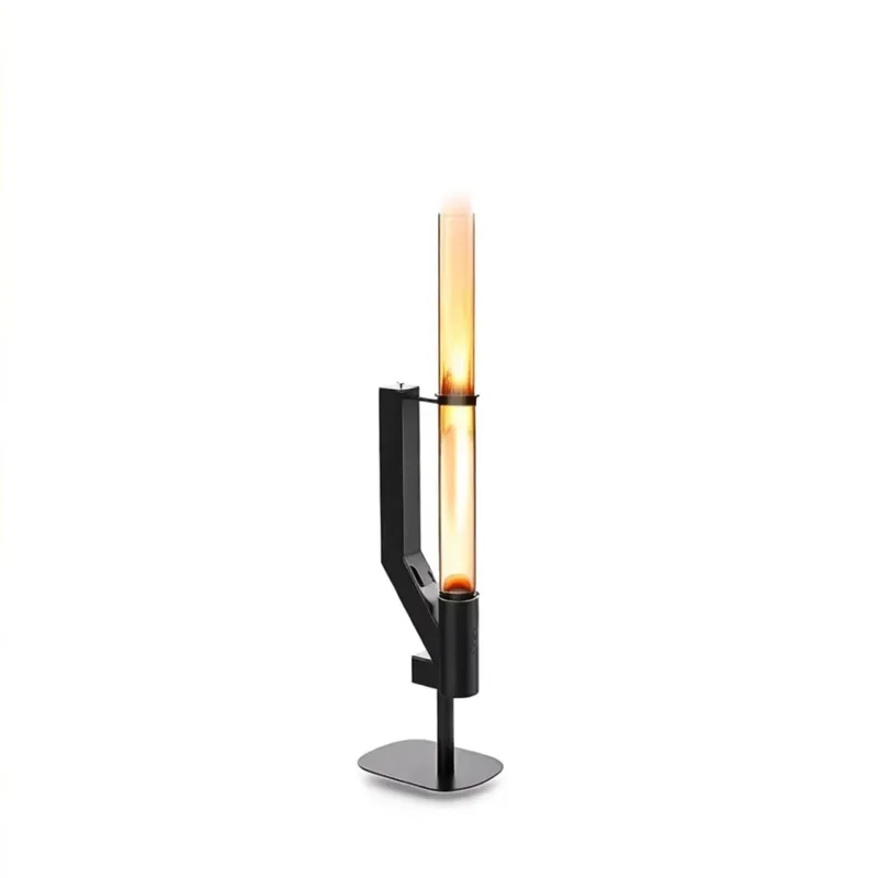 ペレタイザー式パティオヒーター（ガラス煙突付き）木質ペレット - Outdoor Camping Heater のレビューと価格