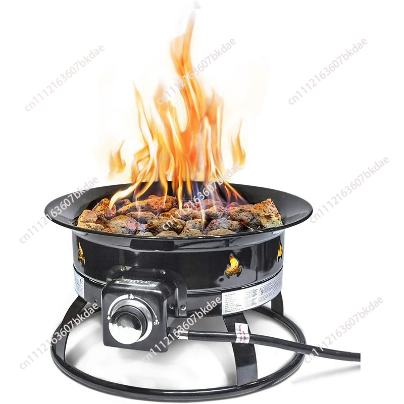 屋外用ポータブル式58000BTUプロパン焚き火台 |    - Outdoor Camping Fire Pit のレビューと価格