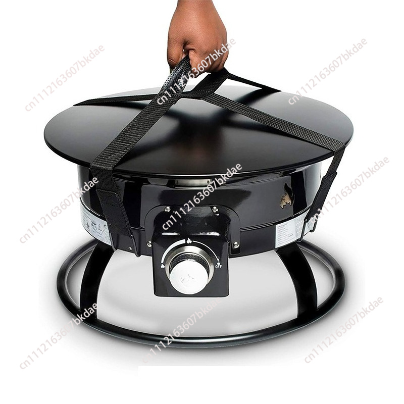 屋外用ポータブル式58000BTUプロパン焚き火台 |    - Outdoor Camping Fire Pit のレビューと価格