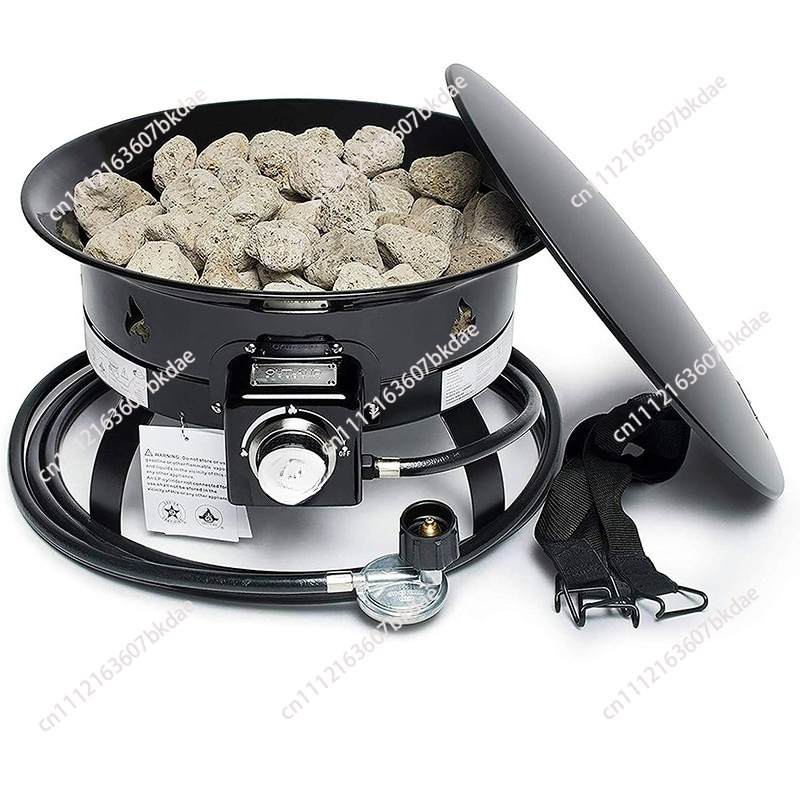 屋外用ポータブル式58000BTUプロパン焚き火台 |    - Outdoor Camping Fire Pit のレビューと価格