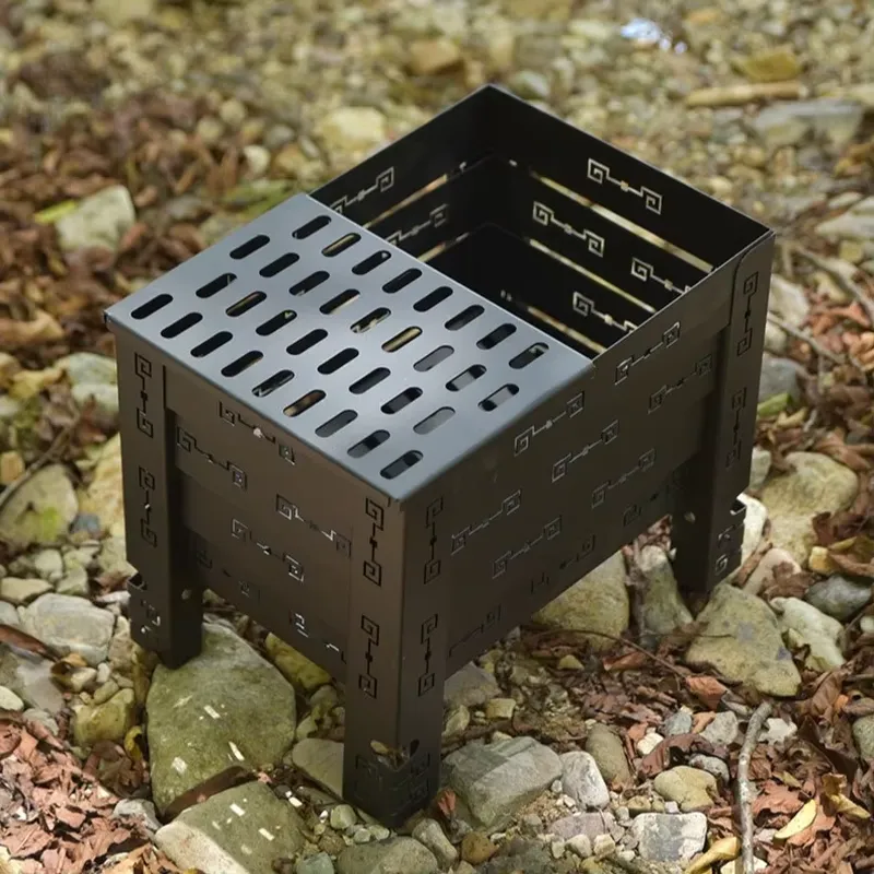 多機能キャンプ用薪ストーブ 折りたたみ式で持ち運び可能 アウ - Outdoor Camping Stove のレビューと価格