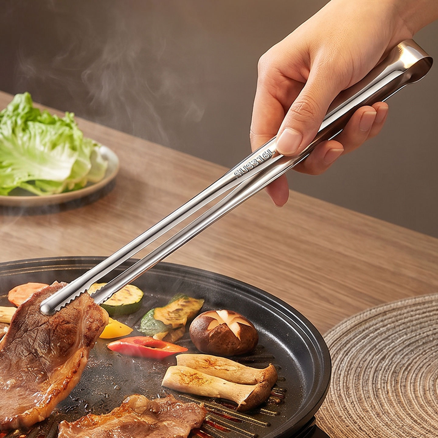 グリルトング肉用調理ニッパーキャンプ用食器ステンレス食品用キ - Outdoor Camping World のレビューと価格