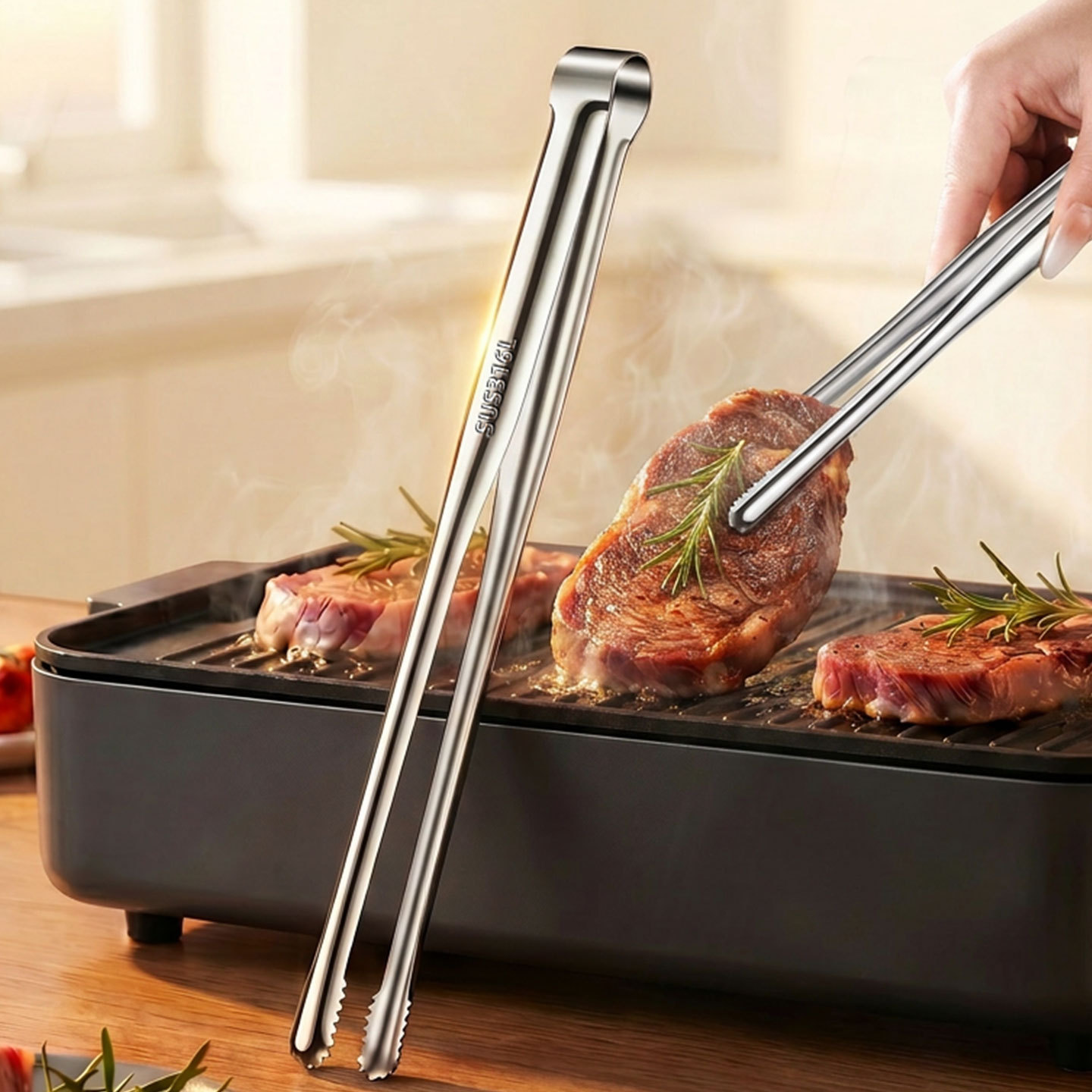 グリルトング肉用調理ニッパーキャンプ用食器ステンレス食品用キ - Outdoor Camping World のレビューと価格