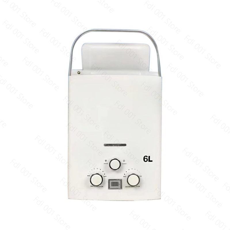 6L ポータブル タンクレス ガス給湯器 アウトドア キャン - Outdoor Camping Heater のレビューと価格