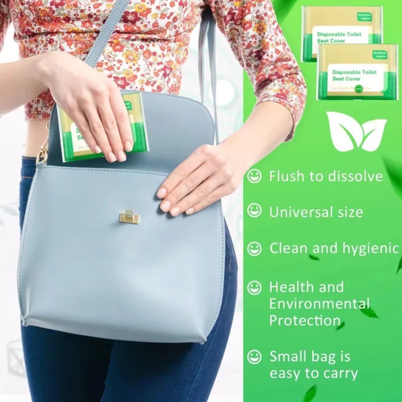 10-120 個使い捨て便座カバーポータブル旅行キャンプホテ - Portable Camp Toilet のレビューと価格