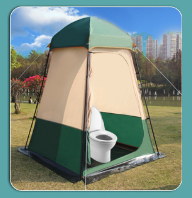 大型オックスフォード生地四季対応防水キャンプシャワーテント、 - Portable Camp Toilet のレビューと価格