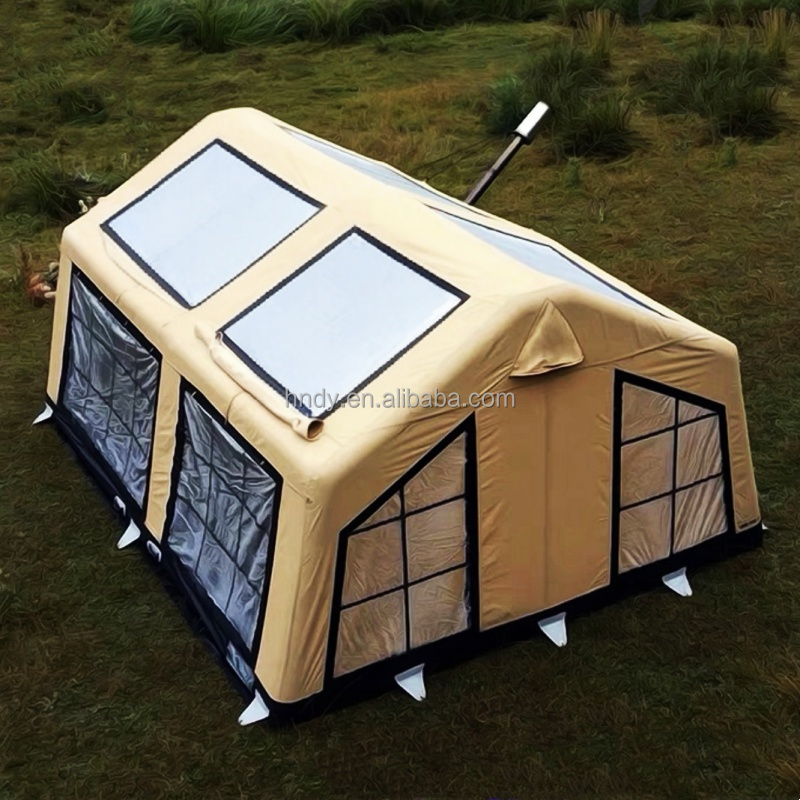 大型屋外キャンプ用防水PVCインフレータブルテント（エアポン - Outdoor Inflatable Camping Tent With Air Pump のレビューと価格