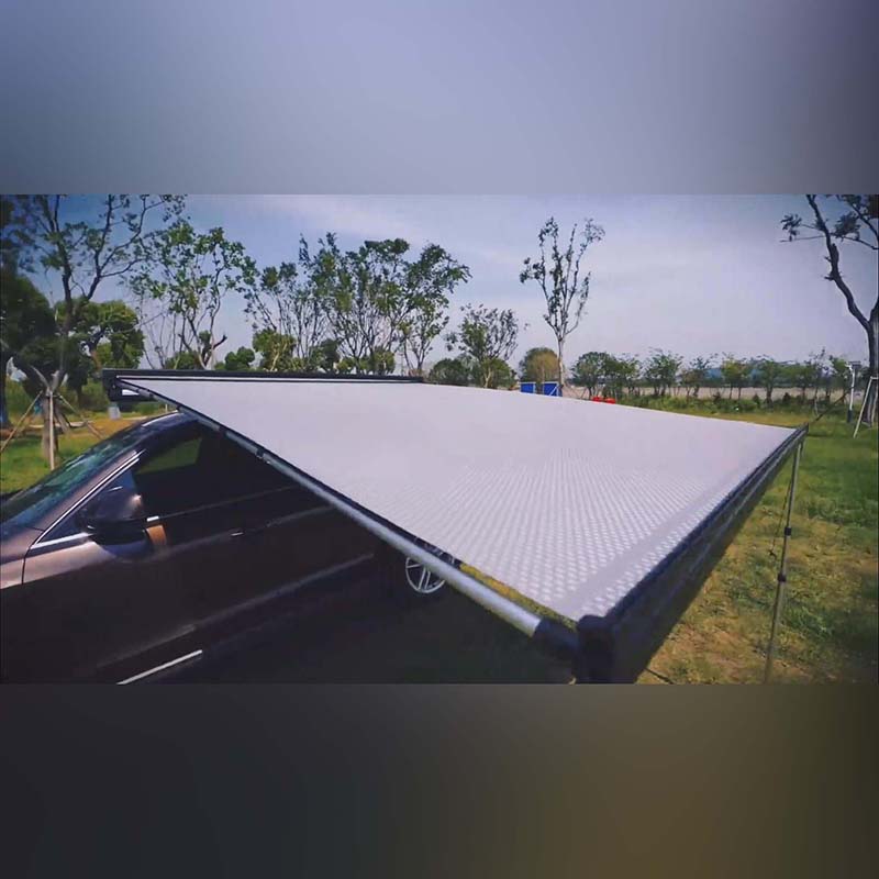 AI-2025 カー ルーフトップテント ブラック 自動開閉 - Outdoor Camping Awning のレビューと価格