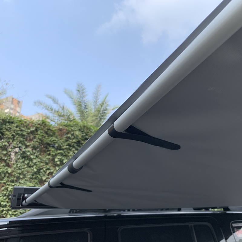 AI-2025 カー ルーフトップテント ブラック 自動開閉 - Outdoor Camping Awning のレビューと価格