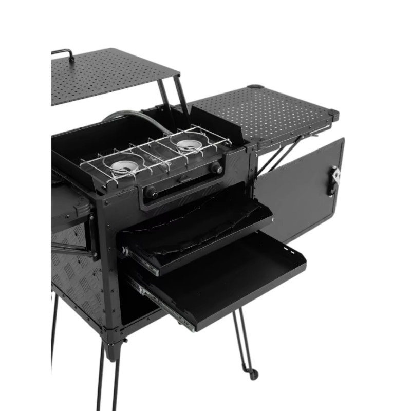 オールインワン折りたたみ式屋外キャンプキッチンステーション（ - Outdoor Camping Kitchen With Sink のレビューと価格