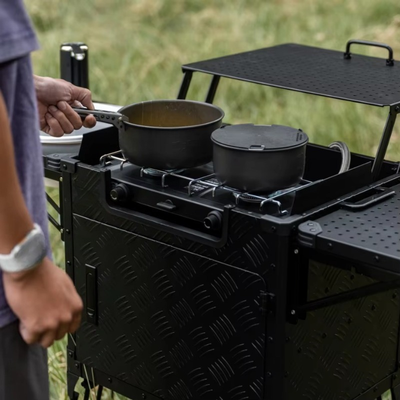 オールインワン折りたたみ式屋外キャンプキッチンステーション（ - Outdoor Camping Kitchen With Sink のレビューと価格