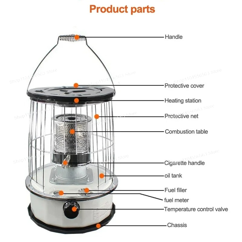 ポータブルヒーター 氷上釣り キャンプストーブ 屋外暖房 調 - Outdoor Camping Heater のレビューと価格