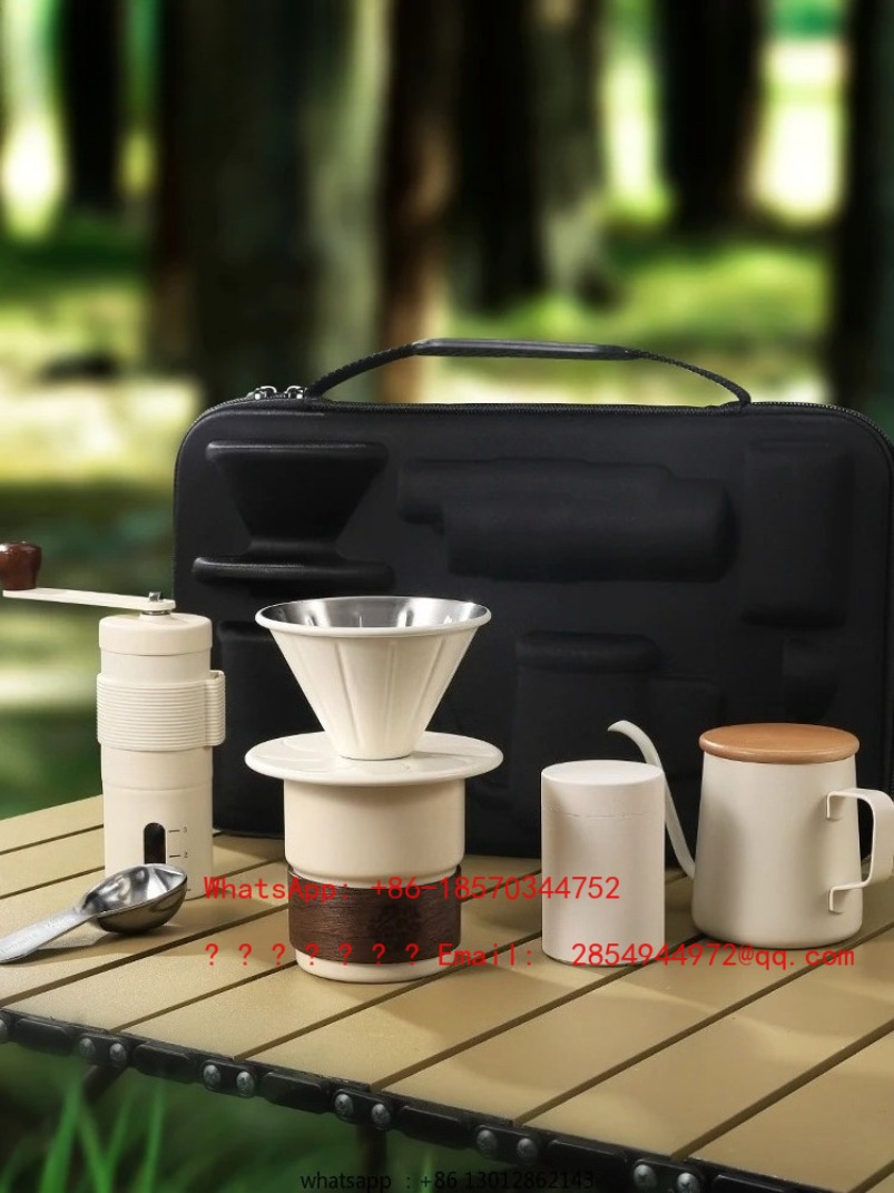 2026年 ハンドブリューコーヒーポットセット ポータブル手 - Outdoor Camping Utensils のレビューと価格