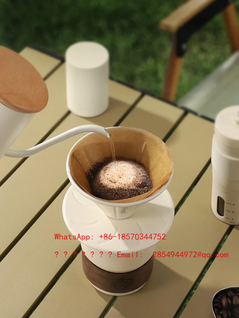 2026年 ハンドブリューコーヒーポットセット ポータブル手 - Outdoor Camping Utensils のレビューと価格