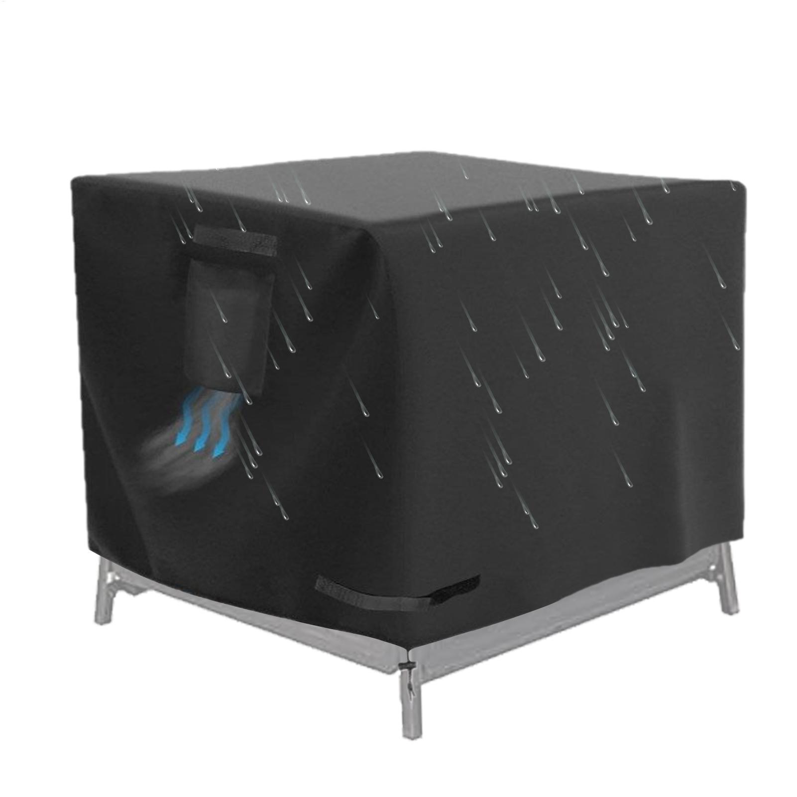ファイヤーピットカバー スクエア 30インチ 防水シールド  - Outdoor Camping Fire Pit のレビューと価格