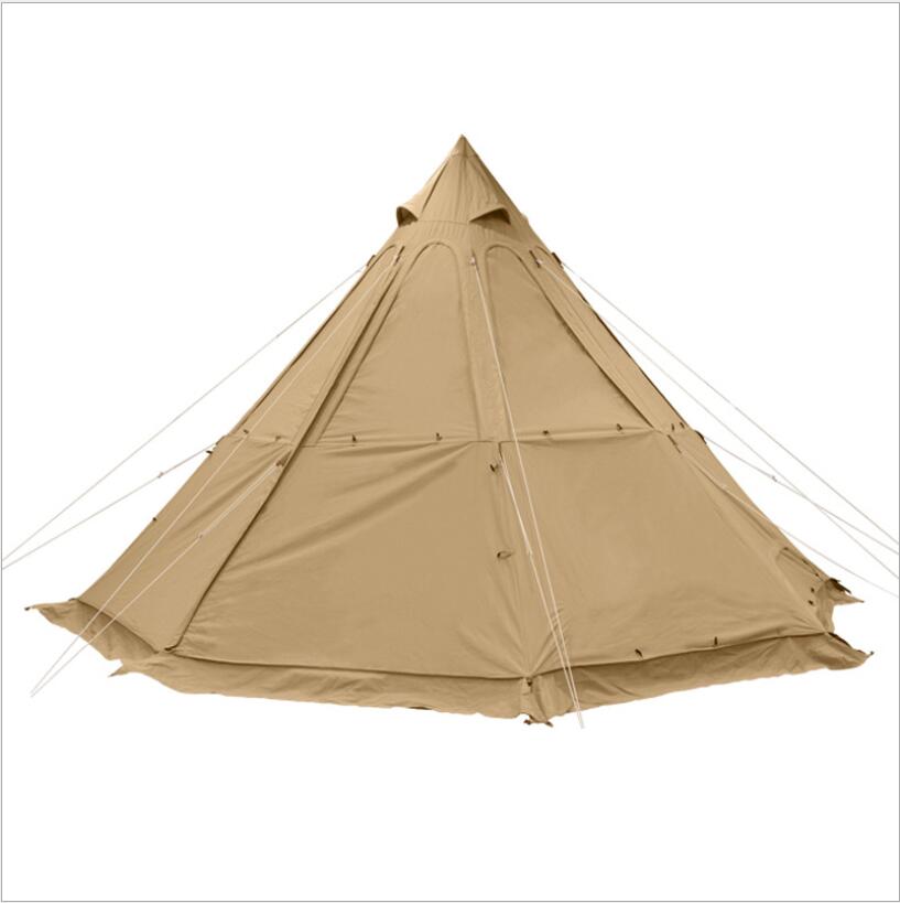 インド風シングル/ダブルレイヤーユルトテント、雨風に強いピラ - Outdoor Yurt Camping のレビューと価格