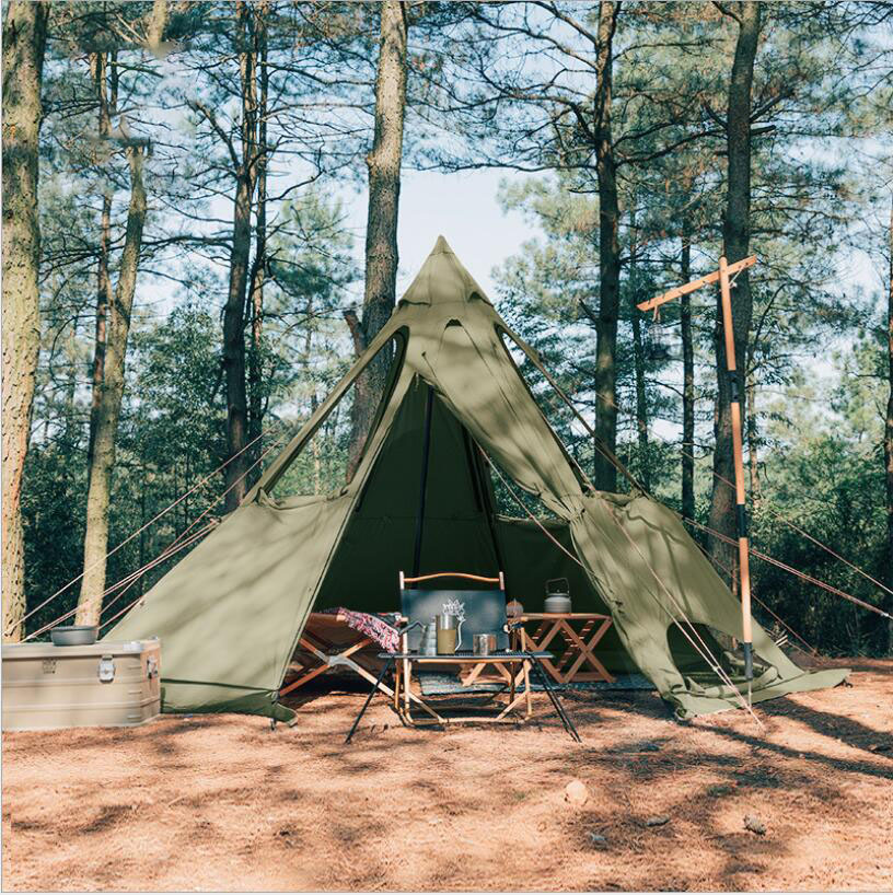 インド風シングル/ダブルレイヤーユルトテント、雨風に強いピラ - Outdoor Yurt Camping のレビューと価格