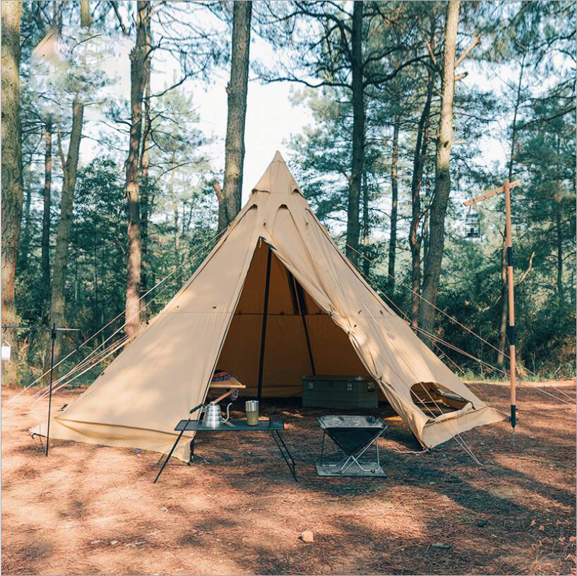 インド風シングル/ダブルレイヤーユルトテント、雨風に強いピラ - Outdoor Yurt Camping のレビューと価格