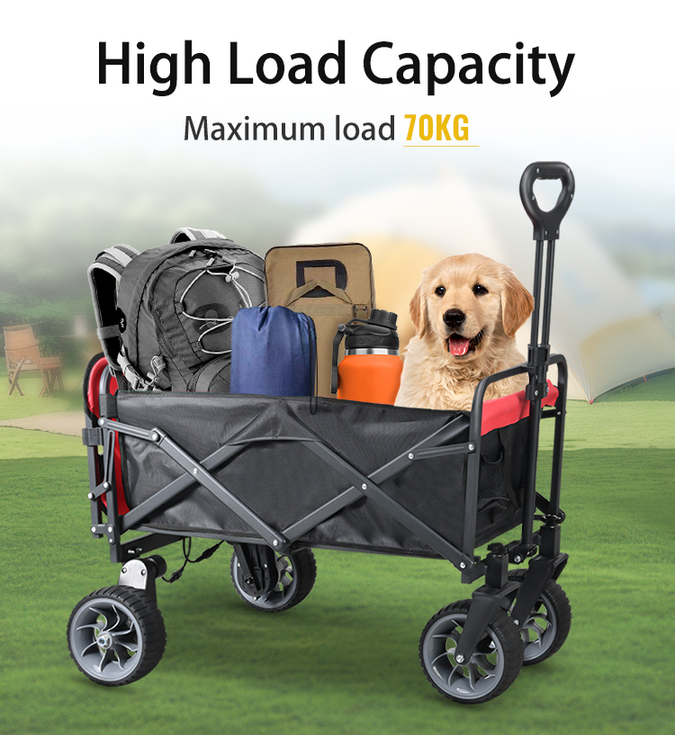 電動キャンプワゴンカート 折りたたみ式 2000mAh 電動 - Outdoor Camping And Fishing のレビューと価格