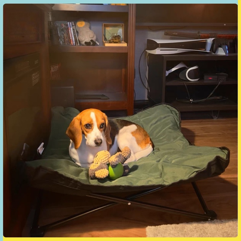 ポータブル折りたたみペットベッド屋外キャンプ旅行犬用マット洗 - Outdoor Camping Dog Bed のレビューと価格