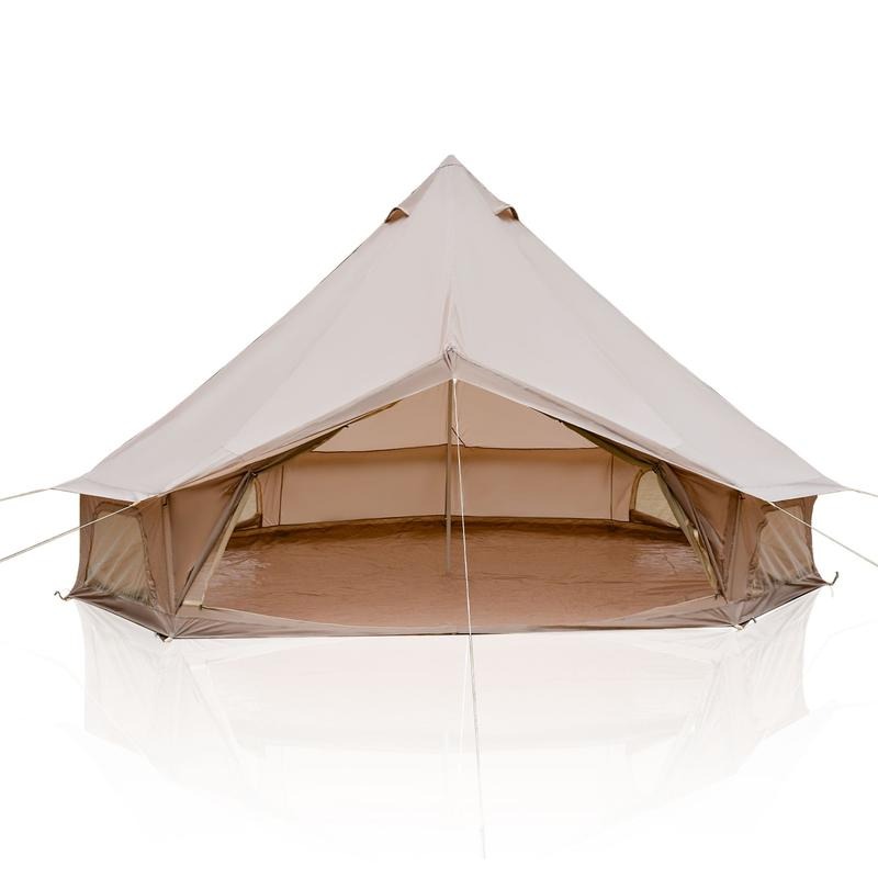 4シーズン対応ベルテント 16.4フィート、ベージュ 防水グ - Outdoor Yurt Camping のレビューと価格
