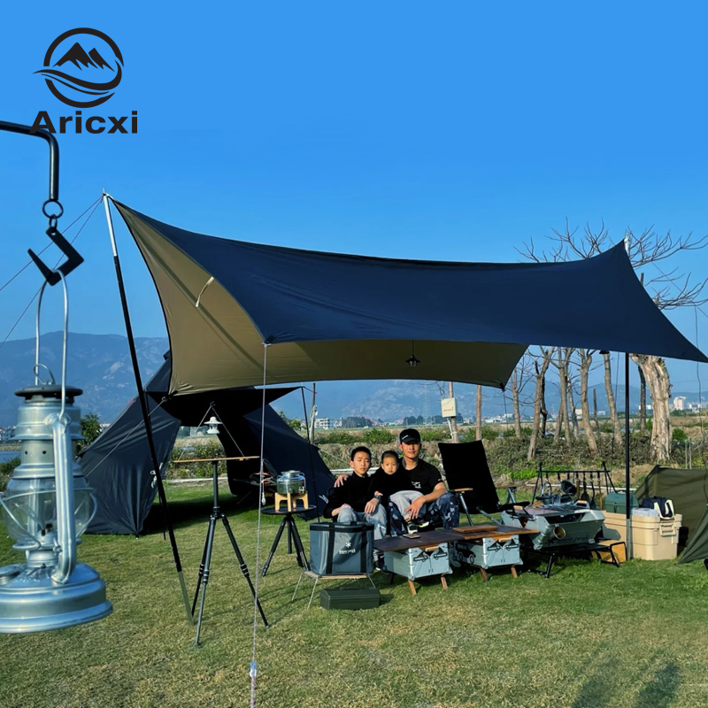 Aricxi-屋外キャンプ用の黒の防水日よけ,日よけ,日よけ - Outdoor Camping Dome のレビューと価格