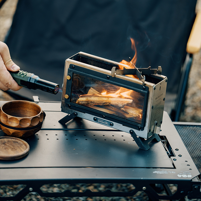 Goout スプリングヒル ウッドストーブ ポータブル薪スト - Outdoor Camping Heater のレビューと価格