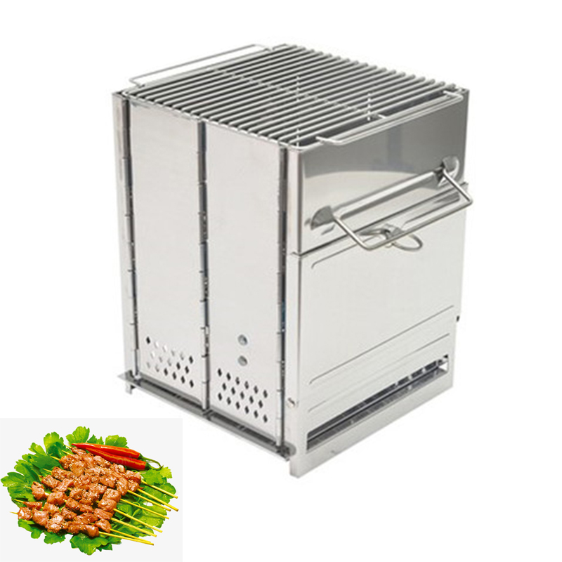 ウッドストーブ アウトドア キャンプ用品 分解可能なポータブ - Outdoor Camping Cooking Equipment のレビューと価格