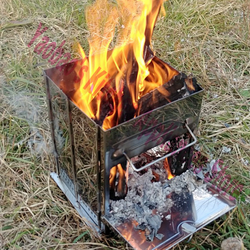 ウッドストーブ アウトドア キャンプ用品 分解可能なポータブ - Outdoor Camping Cooking Equipment のレビューと価格