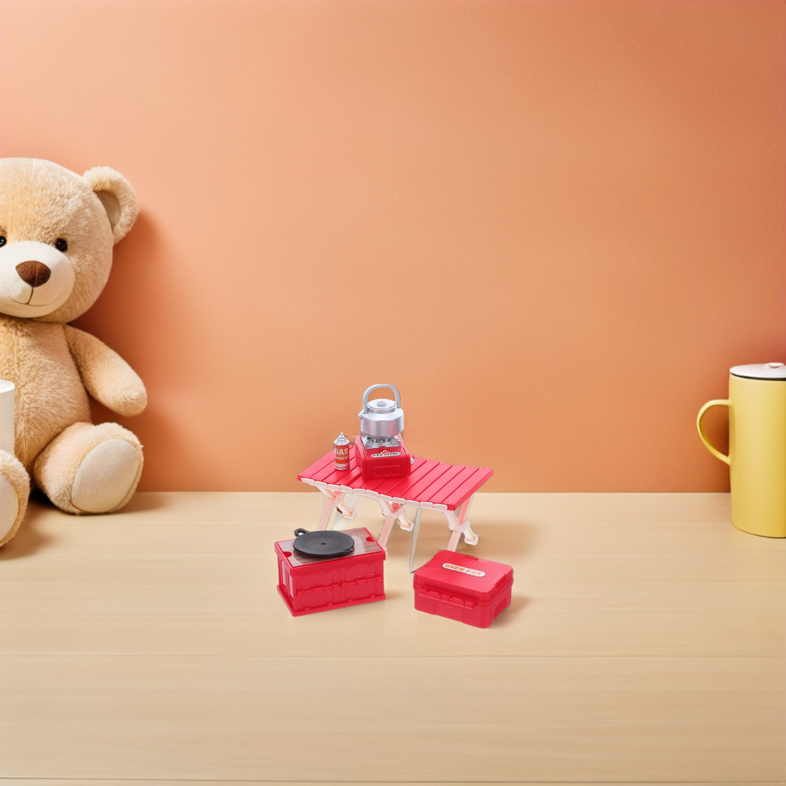 1セット：ミニチュアキャンプ家具、折りたたみ椅子、ピクニック - Outdoor Camping Kids Activities のレビューと価格