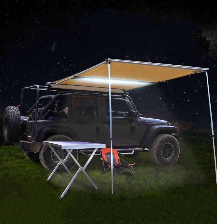 屋外用格納式SUV 4WDキャンピングオーニング、様々なサイ - Outdoor Camping Awning のレビューと価格