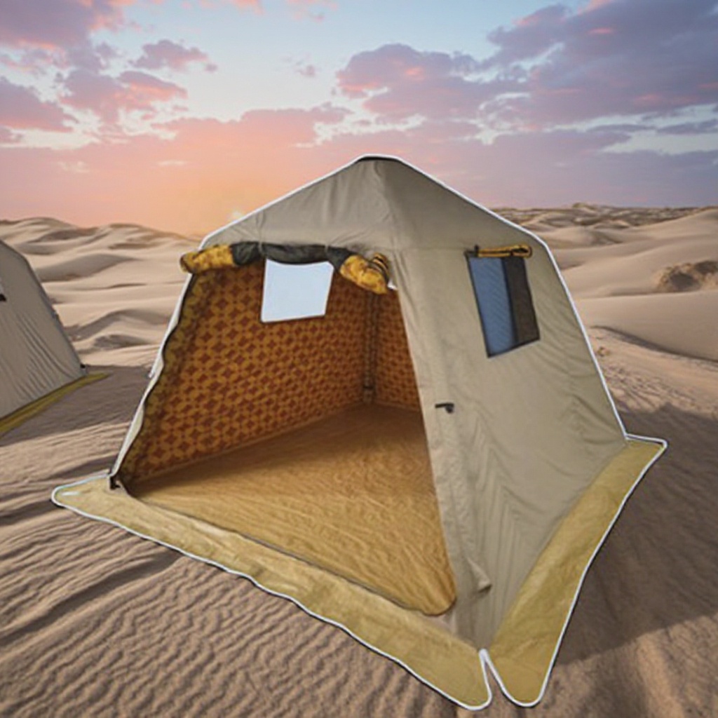 低価格アラビア風カディスタイル大型エアテント2-3人用インフ - Outdoor Camping Glamping のレビューと価格