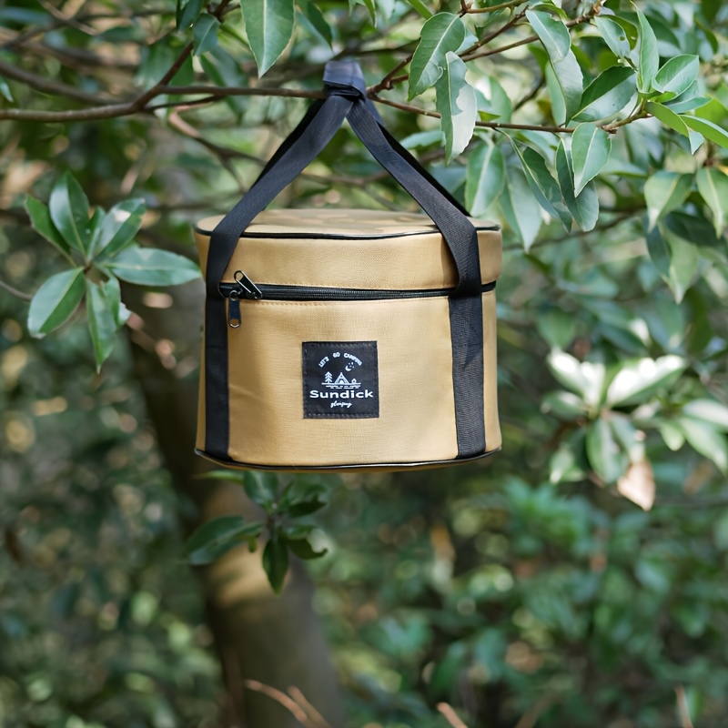 キャンプ調理器具バレル収納バケツジッパーサイドポケットデザイ - Outdoor Camping Cooking Equipment のレビューと価格