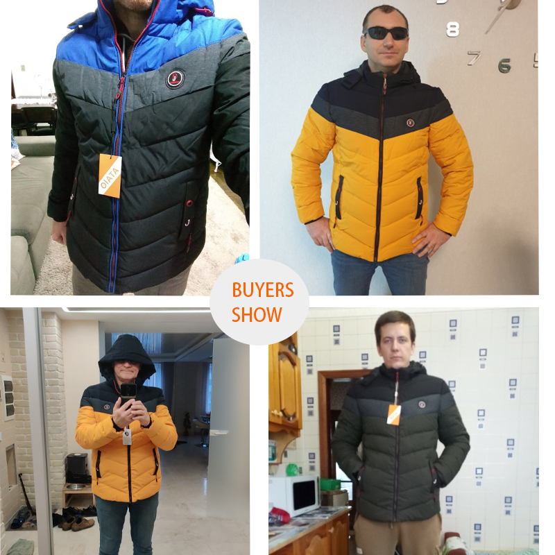 男性用の防水ジャケット,暖かい,厚い屋外コート,男性用の帽子 - Camping Outdoor Clothing のレビューと価格