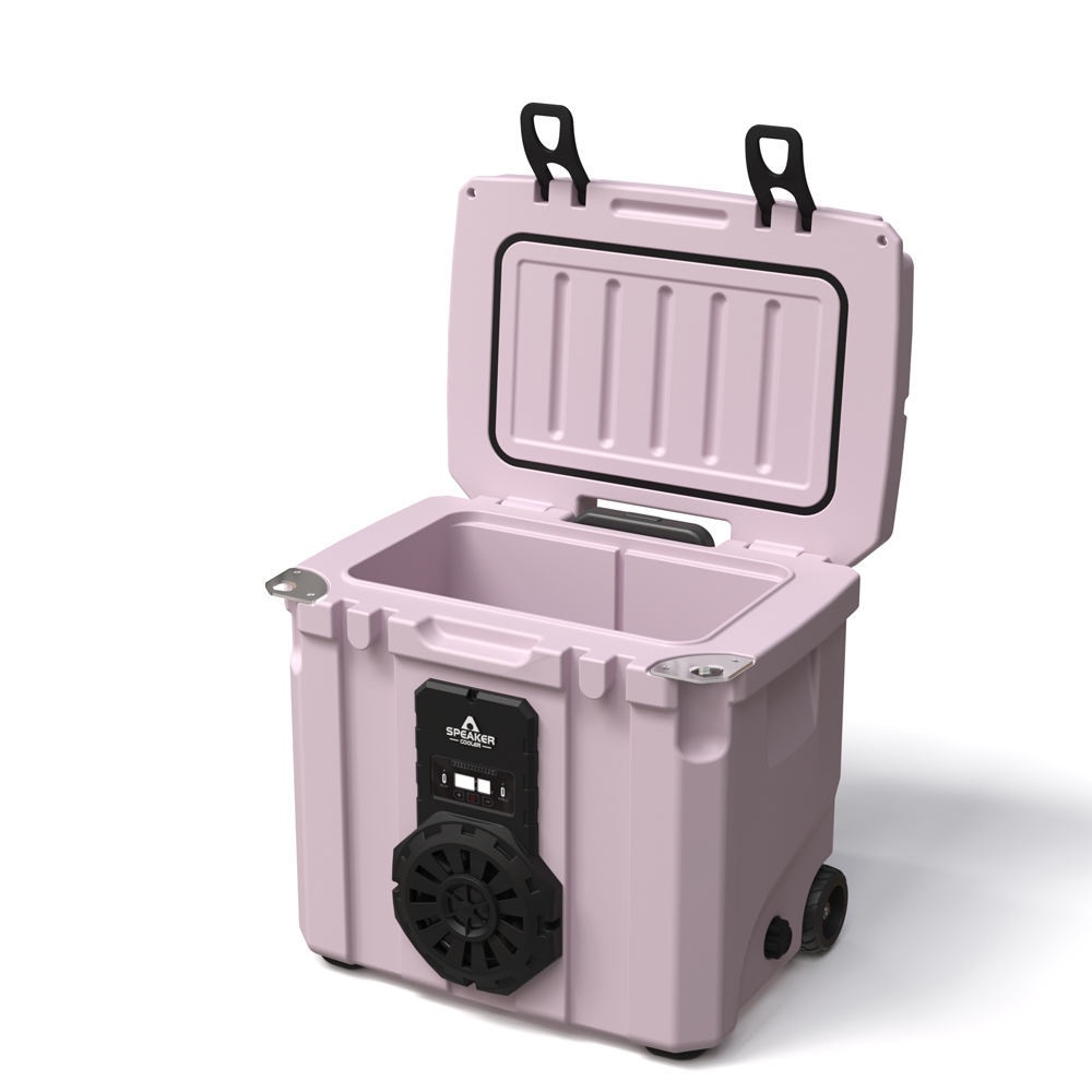 35L屋外用断熱防水PE PUホイール付きクーラーボックス、 - Outdoor Camping Food のレビューと価格