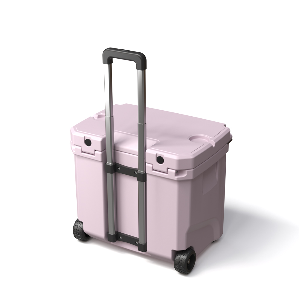 35L屋外用断熱防水PE PUホイール付きクーラーボックス、 - Outdoor Camping Food のレビューと価格