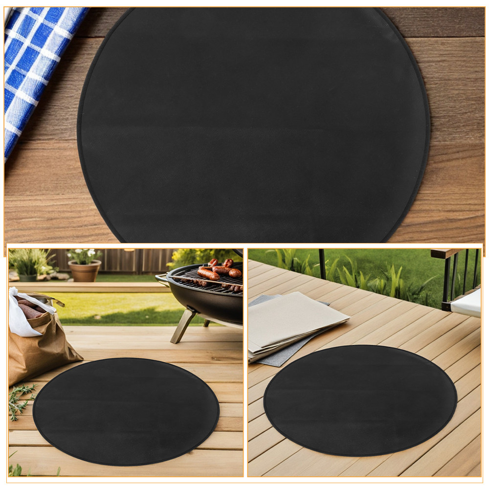 丸型耐火BBQマット 耐熱ファイヤーピットマット アウトドア - Outdoor Camping Fire Pit のレビューと価格