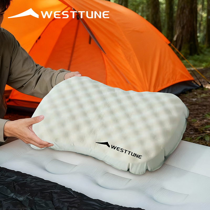 WESTTUNE キャンプ用インフレータブル枕 ポータブル圧 - Camp Pillow Compressible のレビューと価格