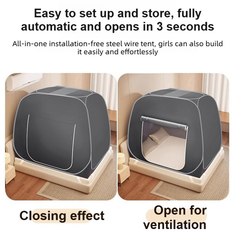 2026年ニューグレー/ブルーシングルドア新型蚊帳、ダブルベ - Outdoor Yurt Camping のレビューと価格