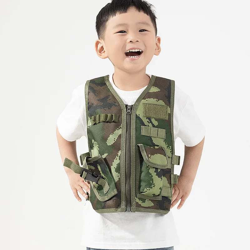 キッズタクティカルベスト軍ファン屋外子供用ベストCSゲームコ - Outdoor Camping Kids Activities のレビューと価格