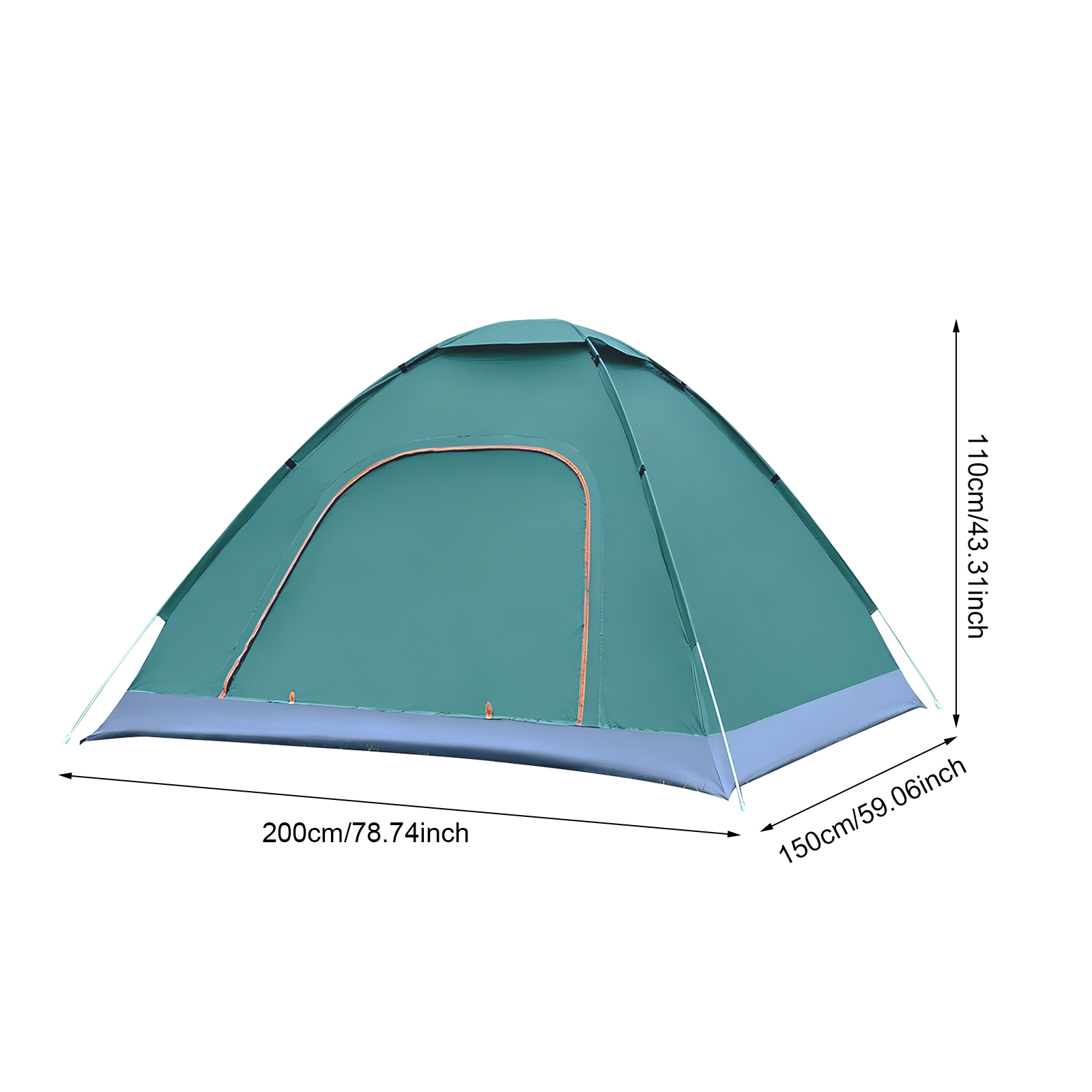 ポップアップテント、キャンプ用ポップアップテント、2人用ポッ - Outdoor Camping Dome のレビューと価格